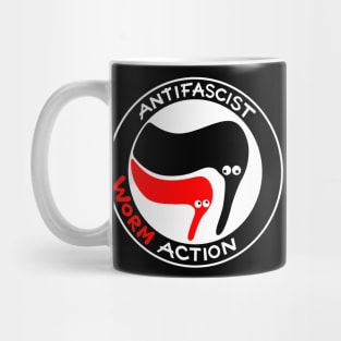 Antifascist Worm Action Mug